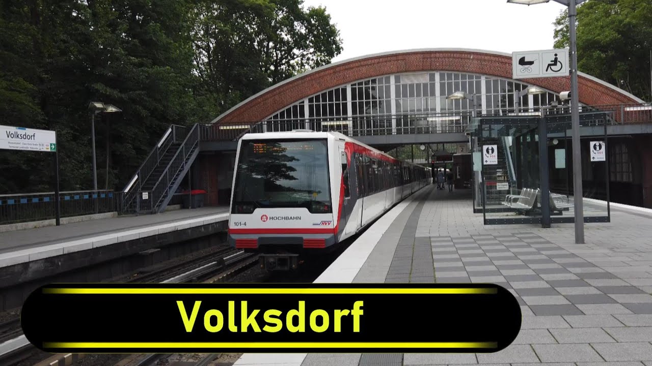 U-Bahn Station Volksdorf - Hamburg 🇩🇪 - Walkthrough 🚶