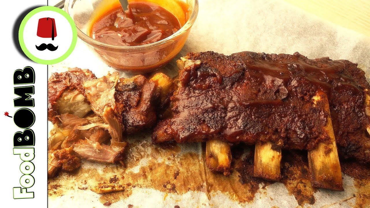 #100 Malse Spareribs uit de oven maken | Droge Kruiden | BBQ Saus | Foodbomb