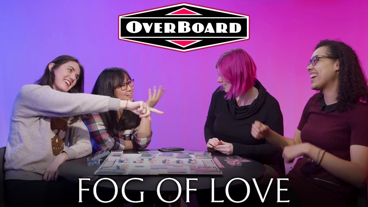 Let's Play FOG OF LOVE, a Rom-Com Board Game | Overboard, Episode 2
