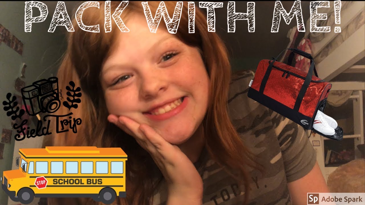 PACK WITH ME!| 2 DAY SCHOOL TRIP