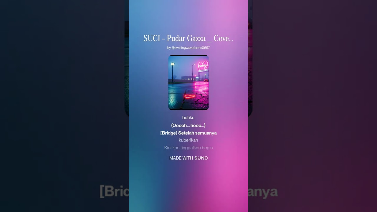 Suci - Pudar Gazza Cover Male Vocal