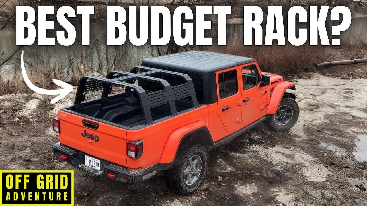 The BEST Budget-Friendly Bed Rack for Truck Camping!