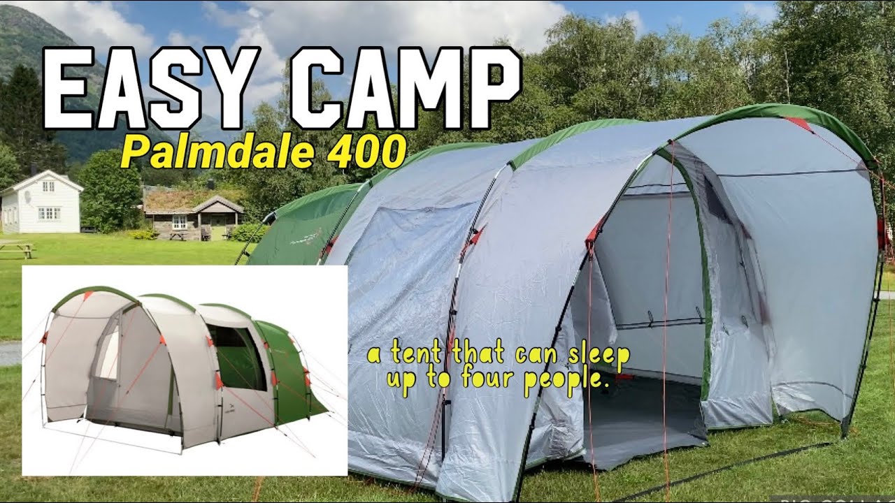 Pitching Easy Camp Palmdale 400 tent.