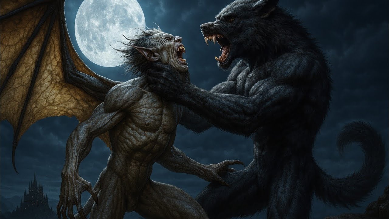 Creatures of the Night: Vampire vs Werewolf – AI 