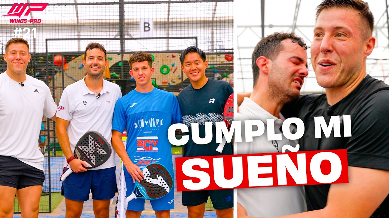 GANO MI PRIMER PARTIDO PROFESIONAL DE PADEL - Wings to Pro Ep. 21