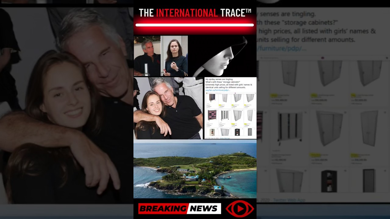 EPSTEIN'S GIRL + WAYFAIR HORROR | KARYNA KNOWS EVERYTHING | The International Trace&trade; #epsteinfiles