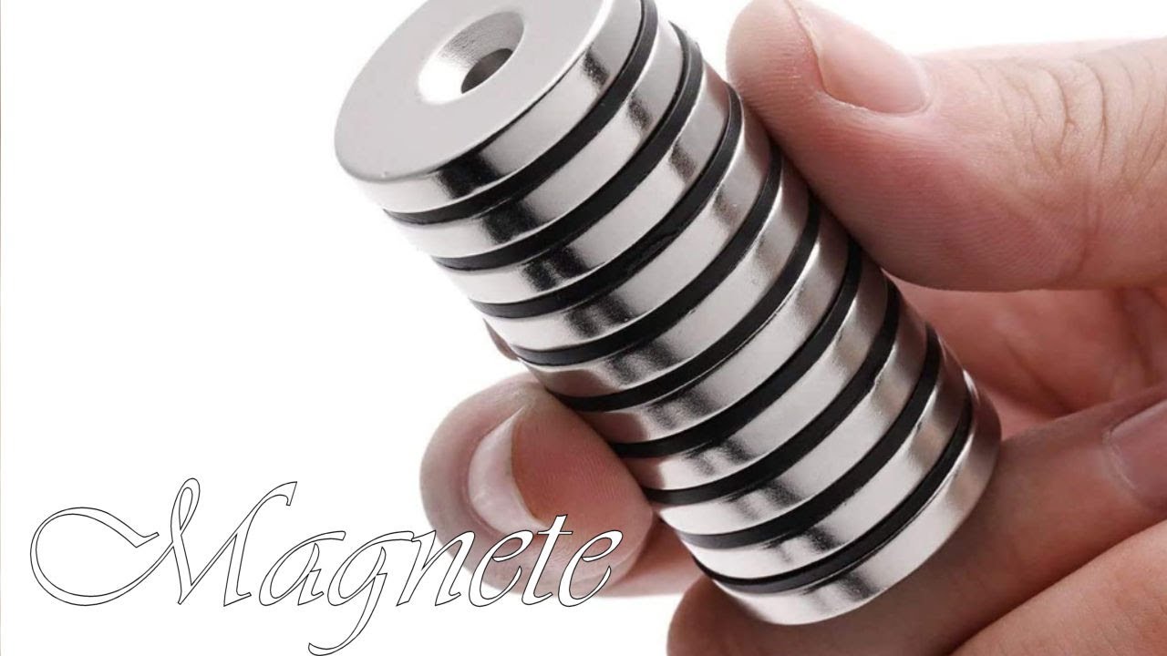 20 St&uuml;ck Neodym Scheiben Magnete 25 x 5 mm, Senkkopf Loch, Extrem Stark 10 kg Zugkraft