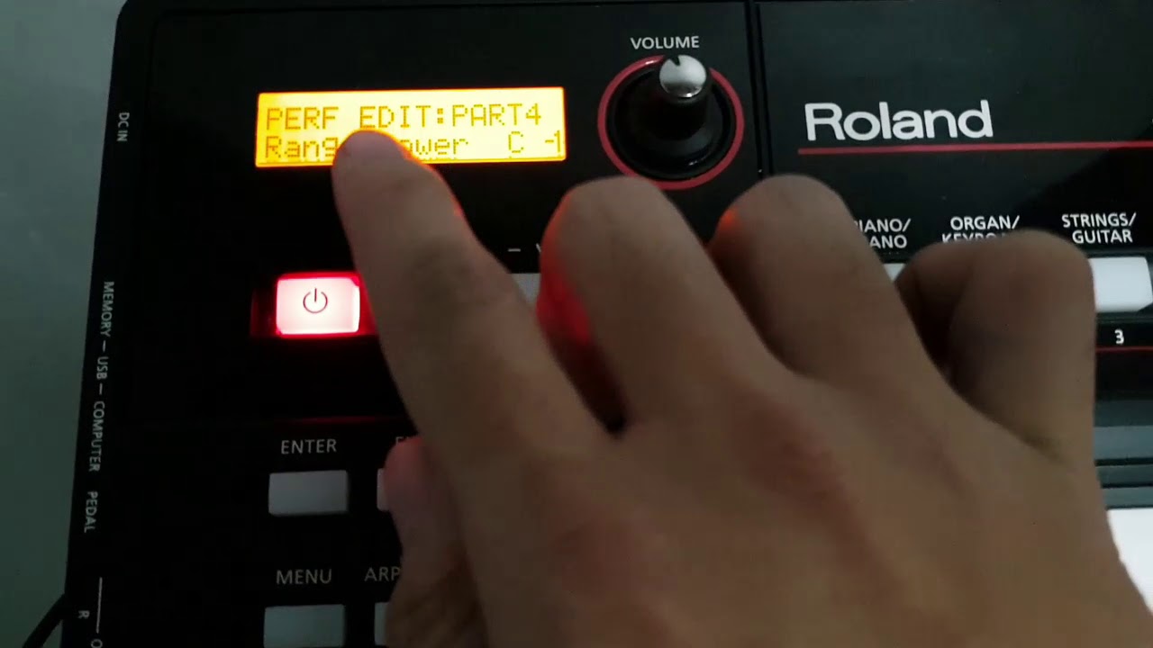 Layering, arranging or assign part by part of keys - Roland XPS 10