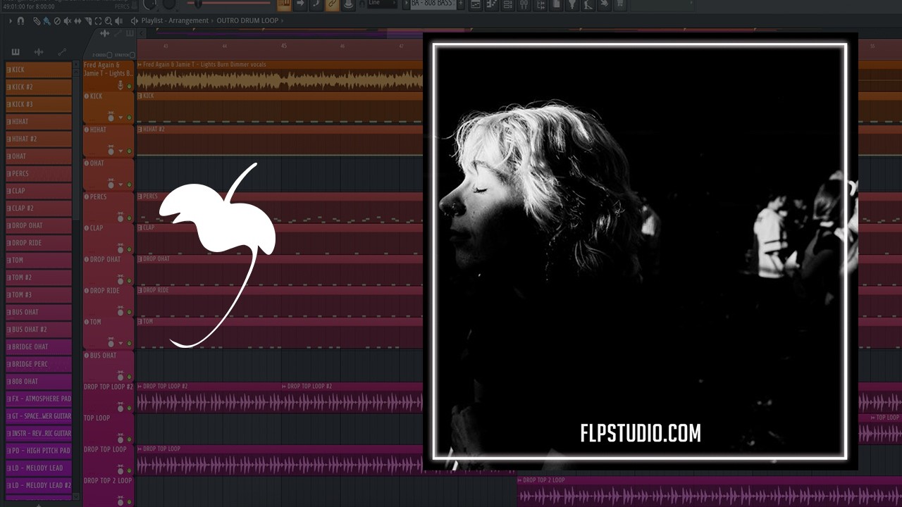 Fred Again & Jamie T - Lights Burn Dimmer (FL Studio Remake)