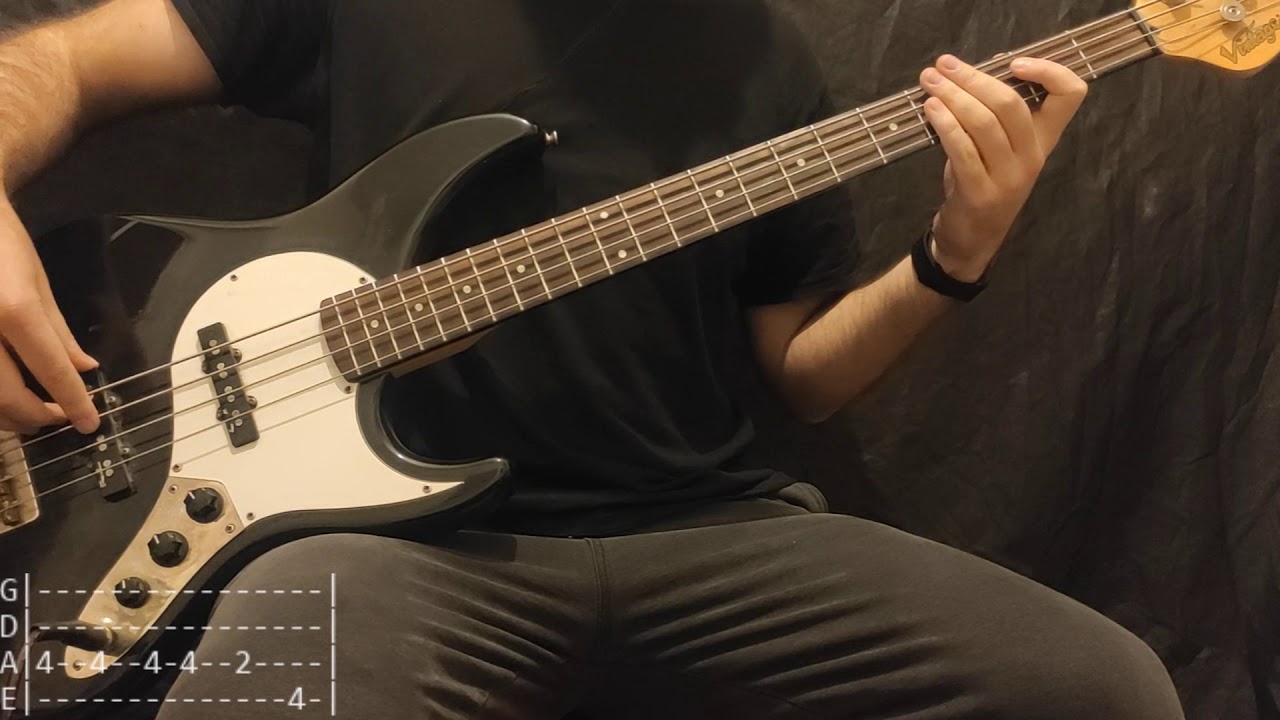 Bloodhound Gang - The Ballad Of Chasey Lain Bass Cover (Tabs)