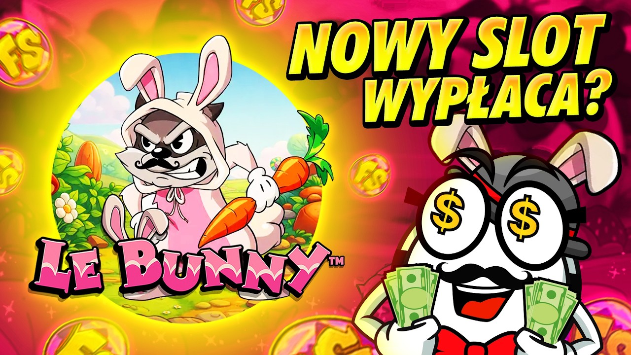 200 PLN na nowy SLOT od Hacksaw Gaming! LE BUNNY
