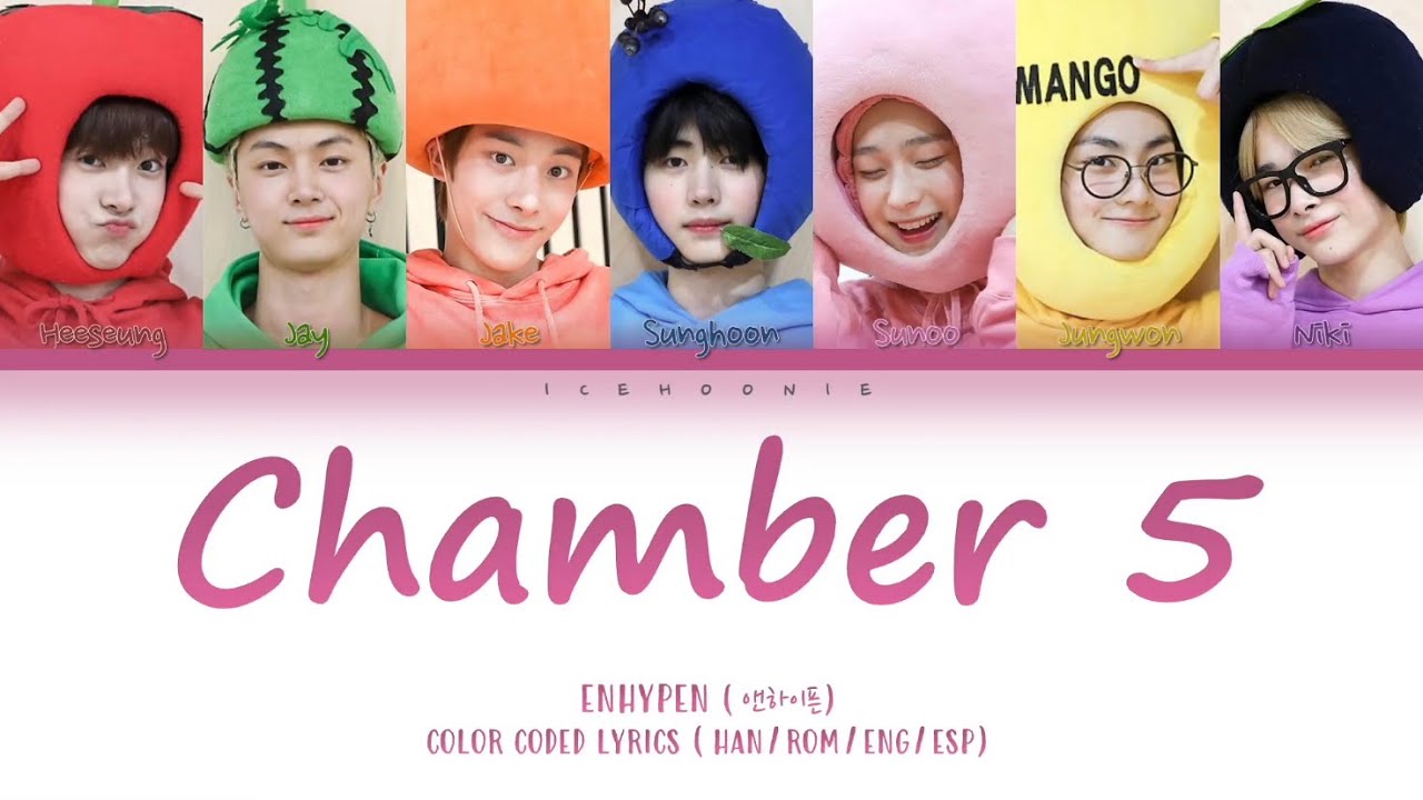 ENHYPEN (엔하이픈) - Chamber 5 (color coded lyrics eng/esp)