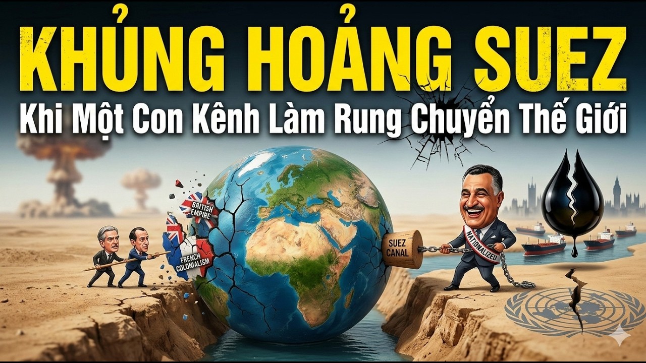 KHỦNG HOẢNG SUEZ: Khi Một Con Kênh Làm Rung Chuyển Thế Giới