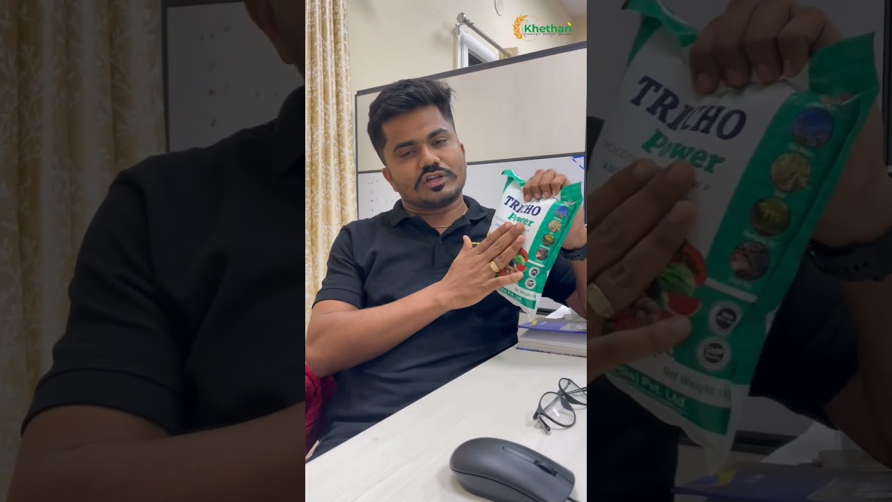 Trichoderma viride application in different agricultural crops by khethari Agritech