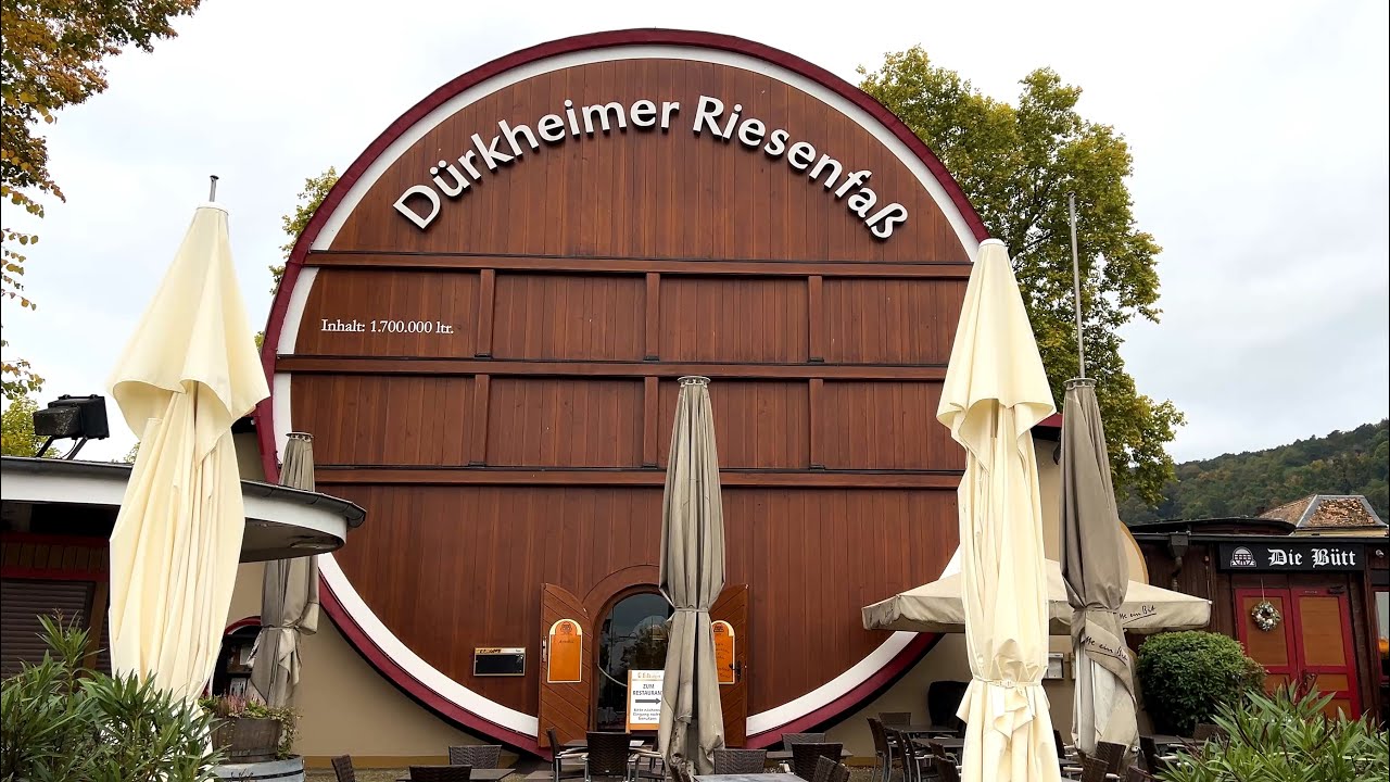 Bad D&uuml;rkheim / Stadtrundgang 4K Video 
