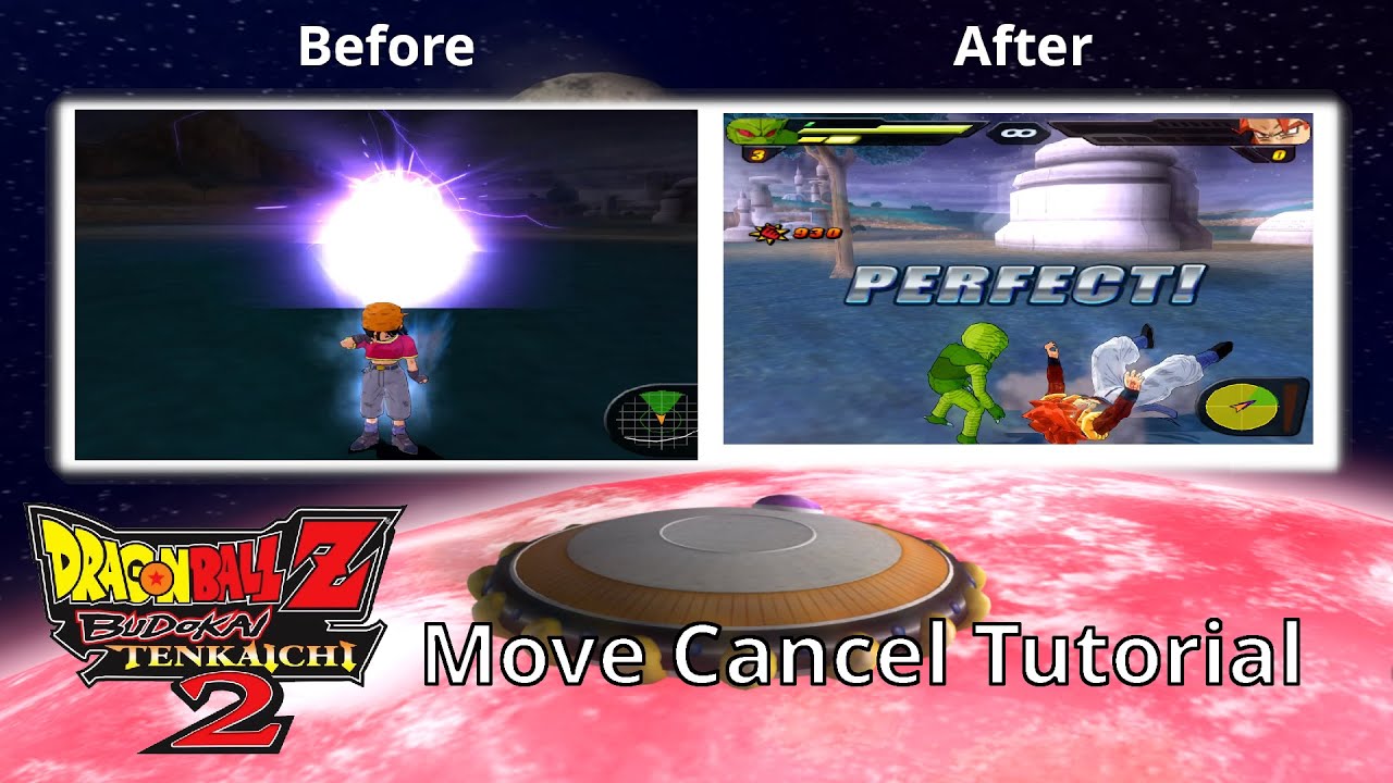 DBZ Budokai Tenkaichi 2 Move Cancel Tutorial & Applications