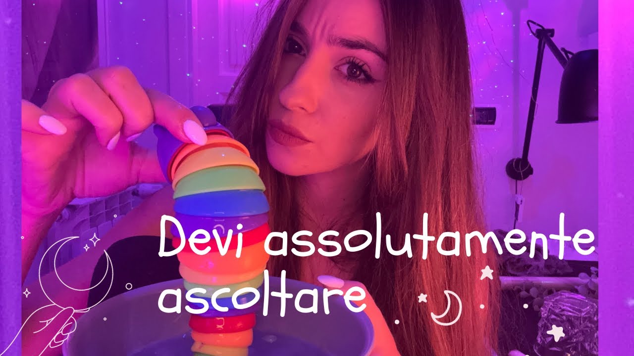 SUONI LIQUIDI RILASSANTISSIMI😍 |ASMR |WOODENSOUP