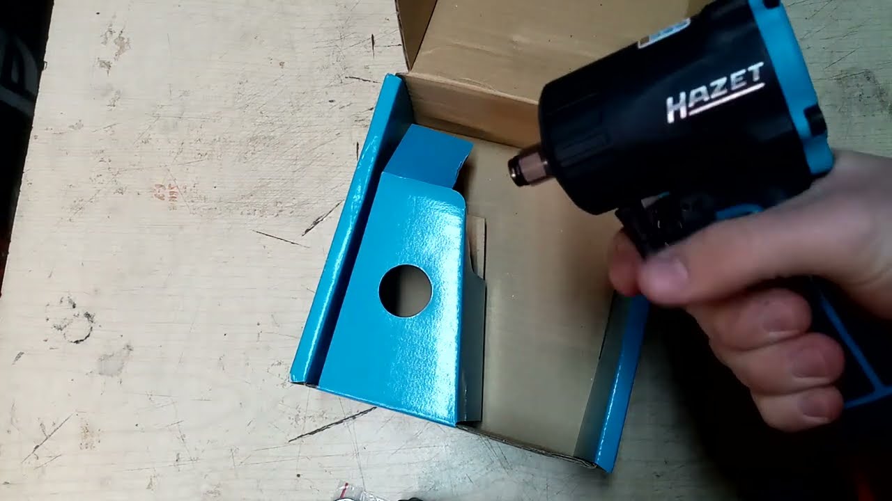 Unboxing klucza klucza HAZET 9012M 1100 Nm