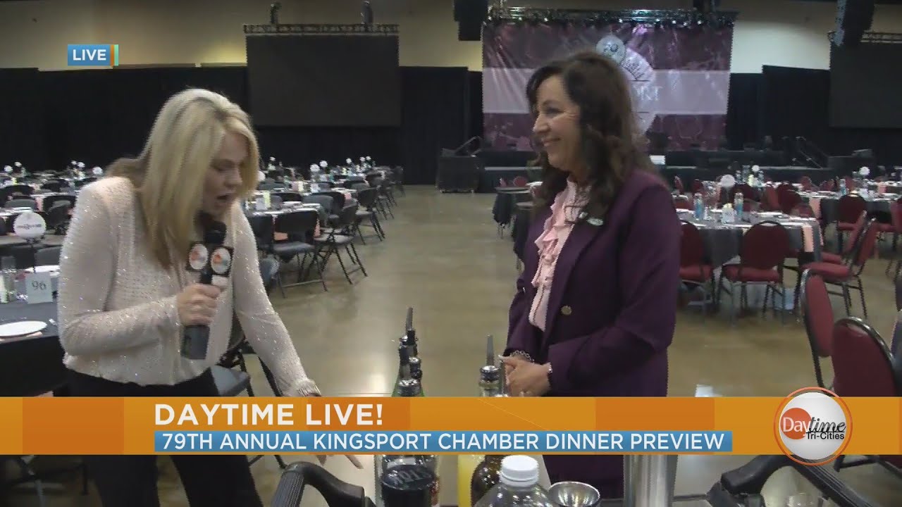 Daytime LIVE: 79th annual Kingsport Chamber Dinner Preview-Part 2
