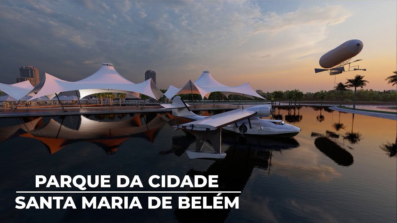 PARQUE DA CIDADE SANTA MARIA DE BELÉM - Projeto para concurso, não classificado entre os finalistas