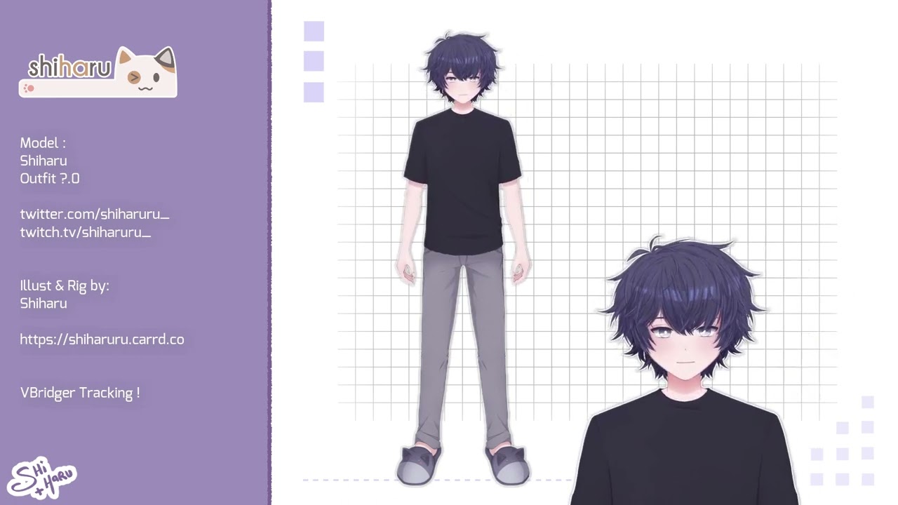 【OUTADATED】My new Live2D Model Showcase ! (+Lip-sync test)