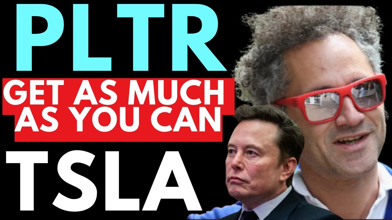Акции PLTR-TSLA находятся на уровне, позволяющем покупать все, что мы можем.