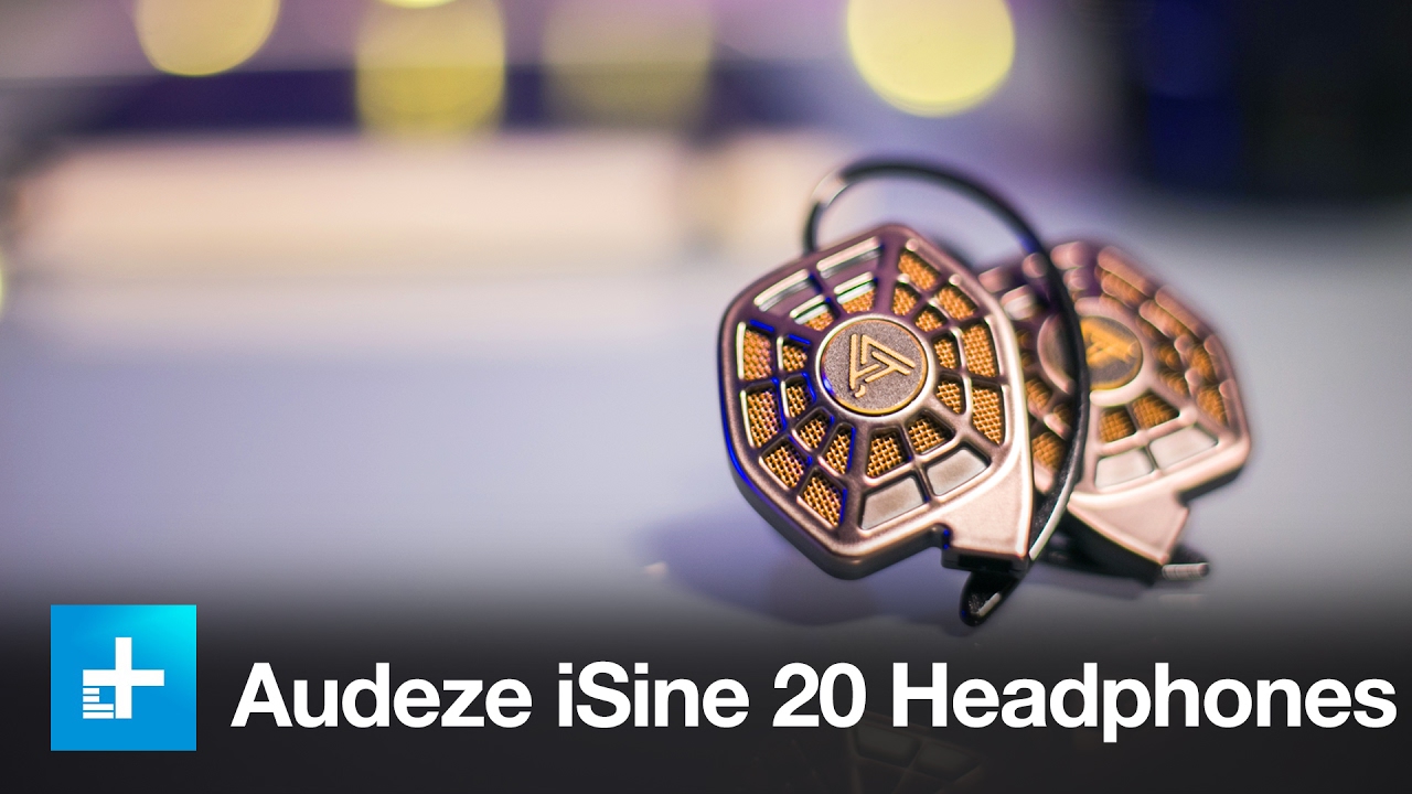Audeze iSine 20 Planar Magnetic Headphones - Hands On Review