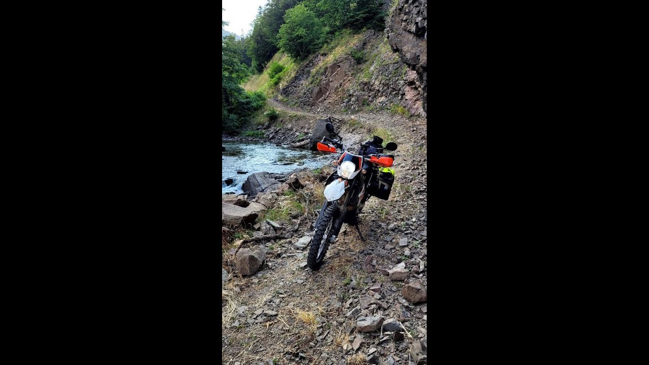 KTM 690 Enduro, жесть в горах Грузии