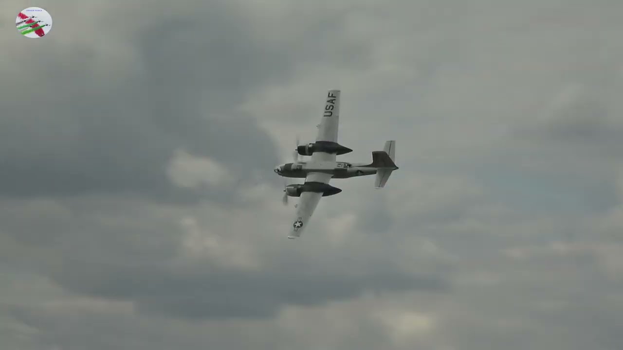 A-26 Invader’s First UK Display – Little Gransden 2025 Warbird Debut!