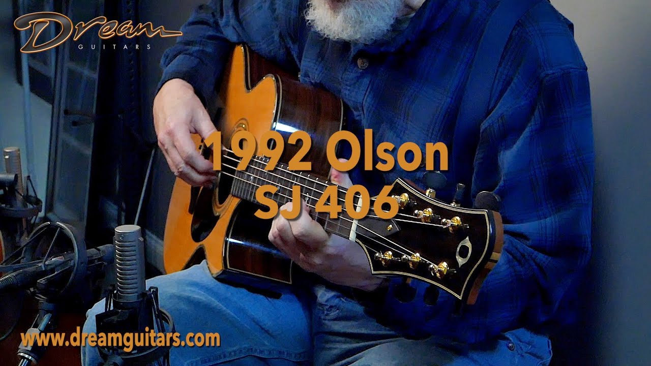 1992 Olson SJ, East Indian Rosewood & Sitka Spruce