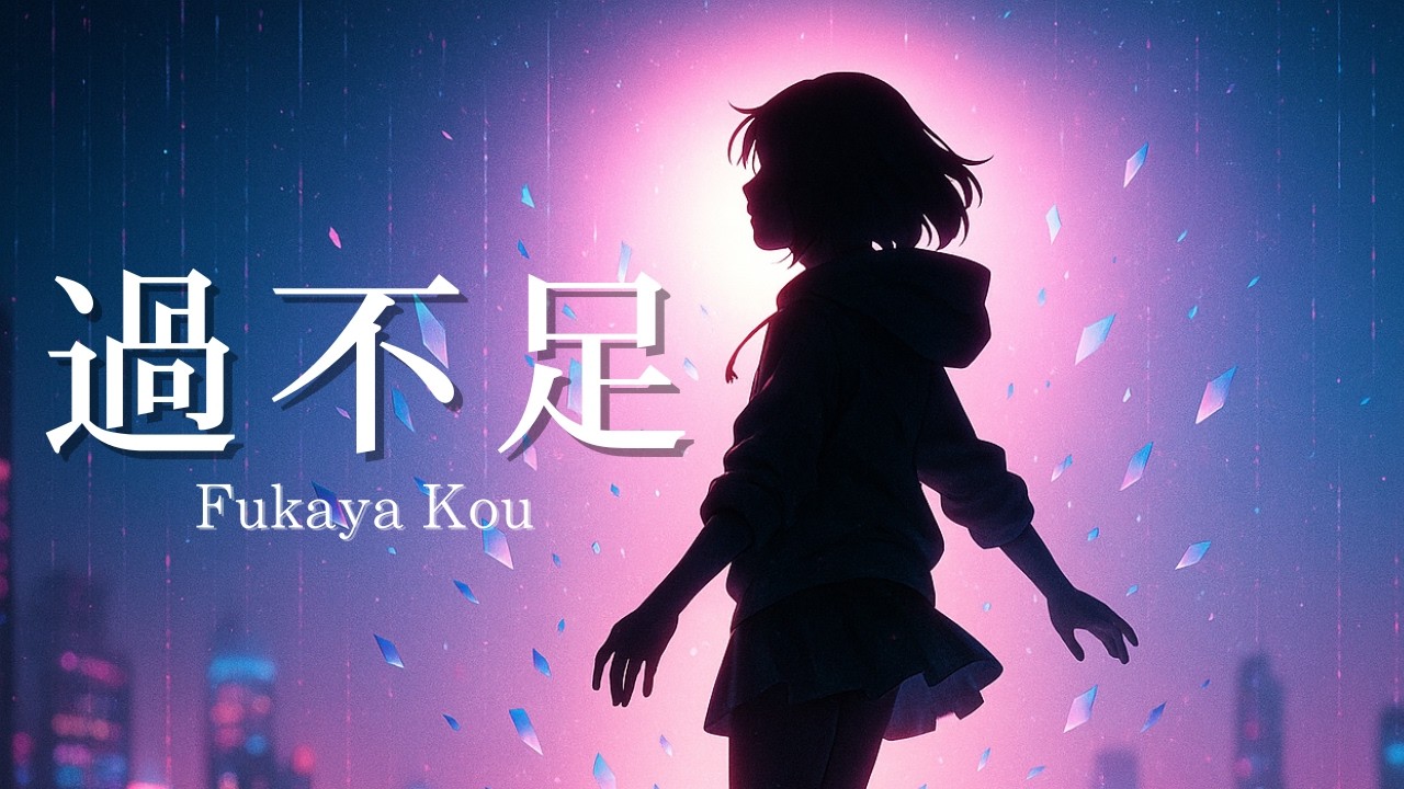 【Music Video】「過不足」　足りなすぎる現代を生きる僕らのための歌　- Fukaya Kou 【オリジナル曲】【AI生成】