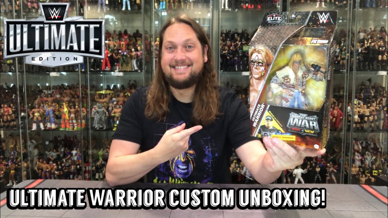 The Ultimate Warrior Ultimate Custom WCW/WWE Monday Night Wars Unboxing!