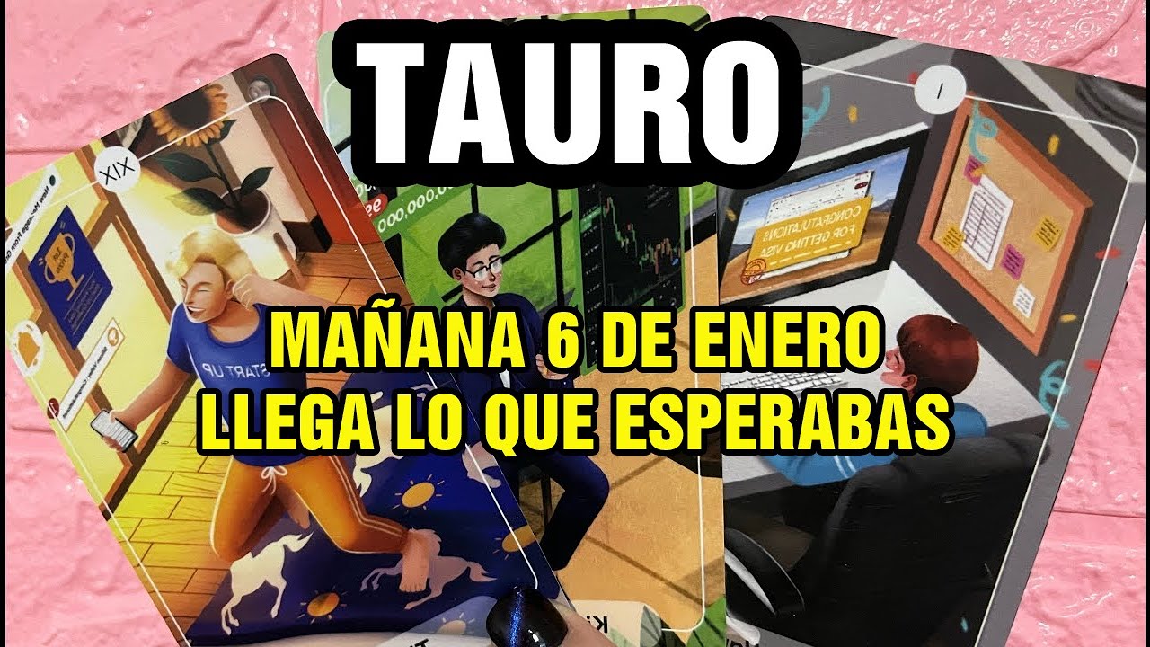 TAURO 📵 ¡NI SE TE OCURRA IGNORARLA! MAÑANA 6 DE ENERO LLEGA LA NOTICIA QUE ESPERABAS