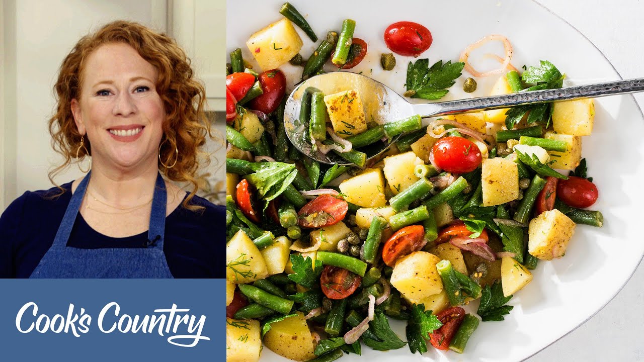 How to Make Potato, Green Bean and Tomato Salad