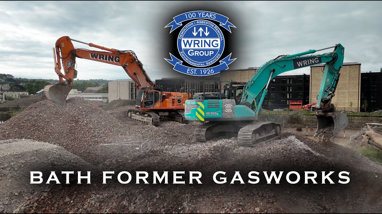 Remediation Works at Former Bath Gasworks | Wring Remediation