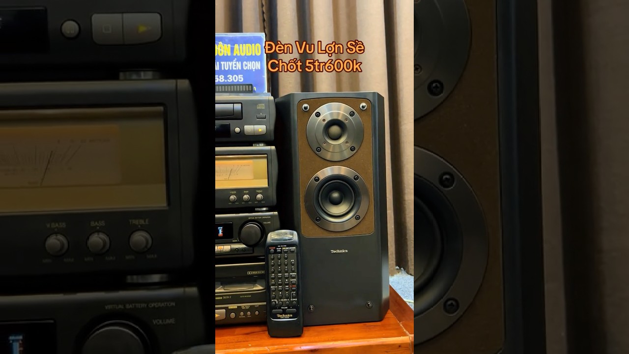 Super technics mash hiend audio pro made in japan 