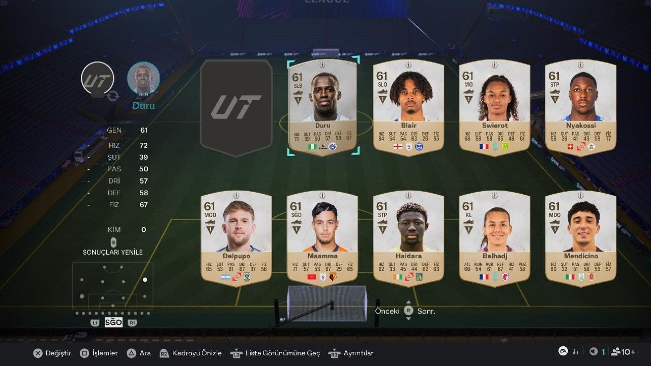 EA SPORTS FC 26 R9 görevini yapın pişman olmazsınız..