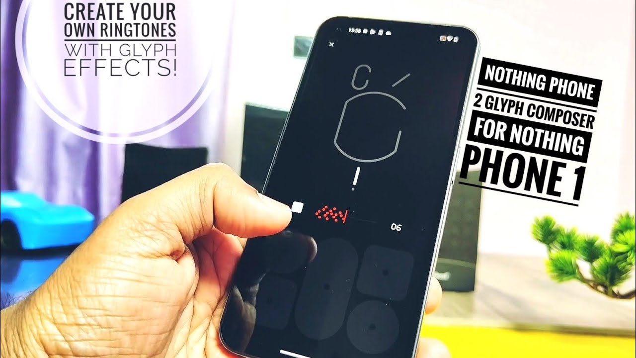 nothing phone 2 glyph light composer for nothing phone 1: create your own glyph ringtones!