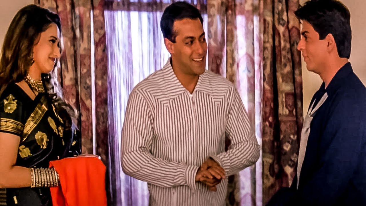 अपनी बीवी के दोस्त से परेशान शाहरुख़ | हम तुम्हारे है सनम | सलमान खान, शाहरुख़ खान और माधुरी दीक्षित