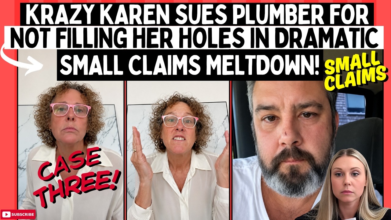 Krazy Karen SUES Plumber For Not Filling Her HOLES In Dramatic Small Claims MELTDOWN!