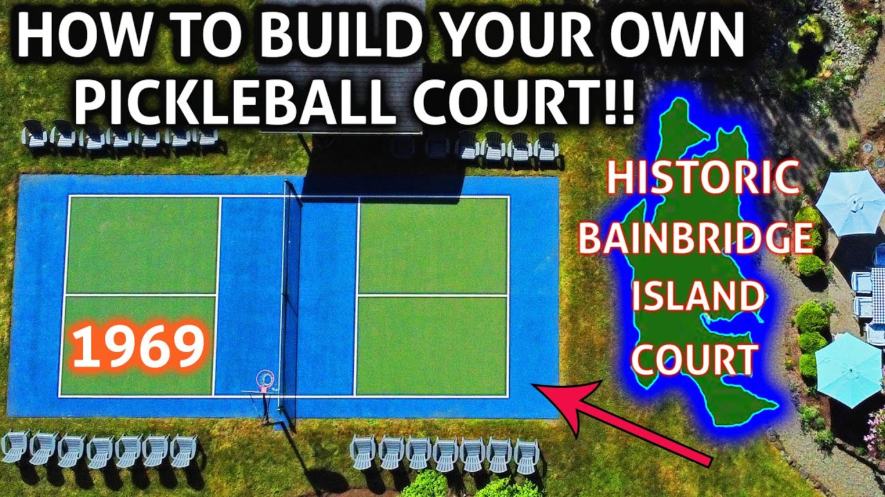 Build A Pickleball Court! Step By Step with Detailed Drawings - How to Resurface with Sportmaster