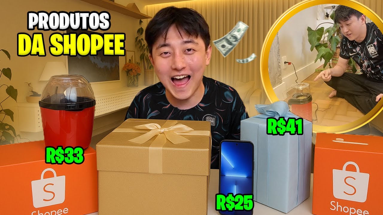 Testei10 produtos da Shopee BARATOS DEMAIS pra ser verdade