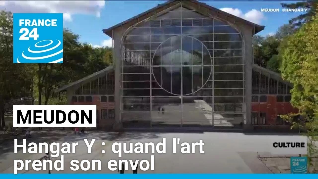 À Meudon, un ancien hangar à dirigeables transformé en lieu dédié à la culture • FRANCE 24