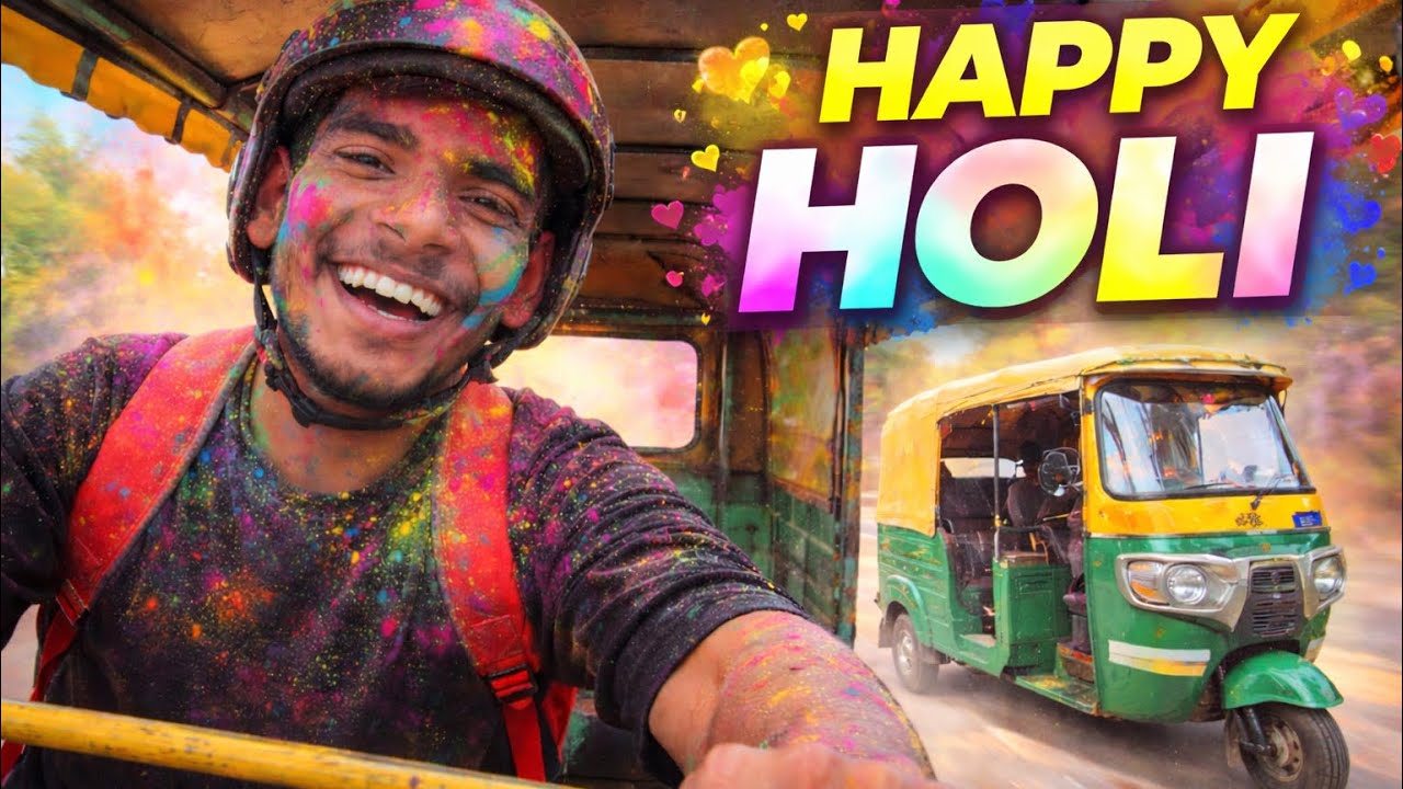 Holi पर कुछ अलग ही कर दिया 💀 सारे Bhaiyon को Vivek Yadav  की तरफ़ से Holi की हार्दिक शुभकामनाएँ 🙌 #1