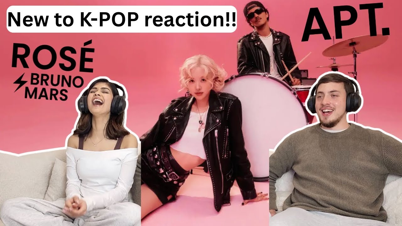 K-POP NEWBIES REACTING to ROS&Eacute; & Bruno Mars - APT (Official Music Video) | FIRST-TIME REACTION!!!
