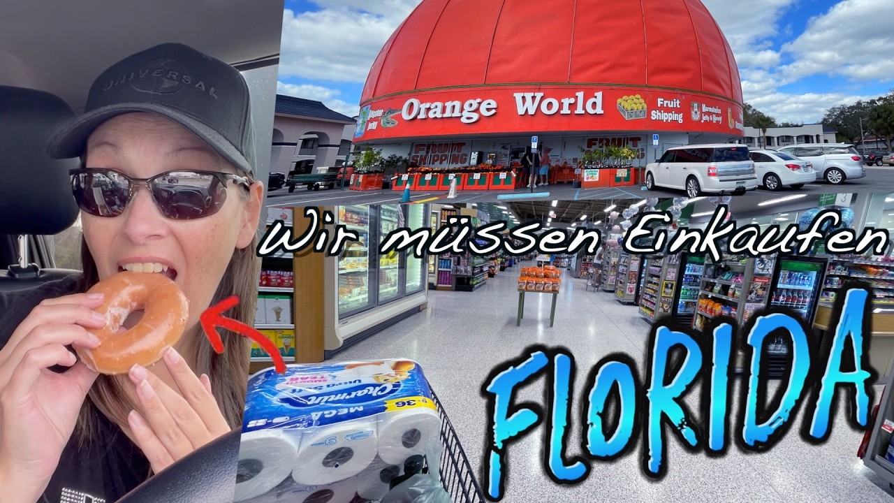 🇺🇸 Einkaufen im Publix, ALDI, Orange World, DAS war TEUER – USA Auswanderer VLOG