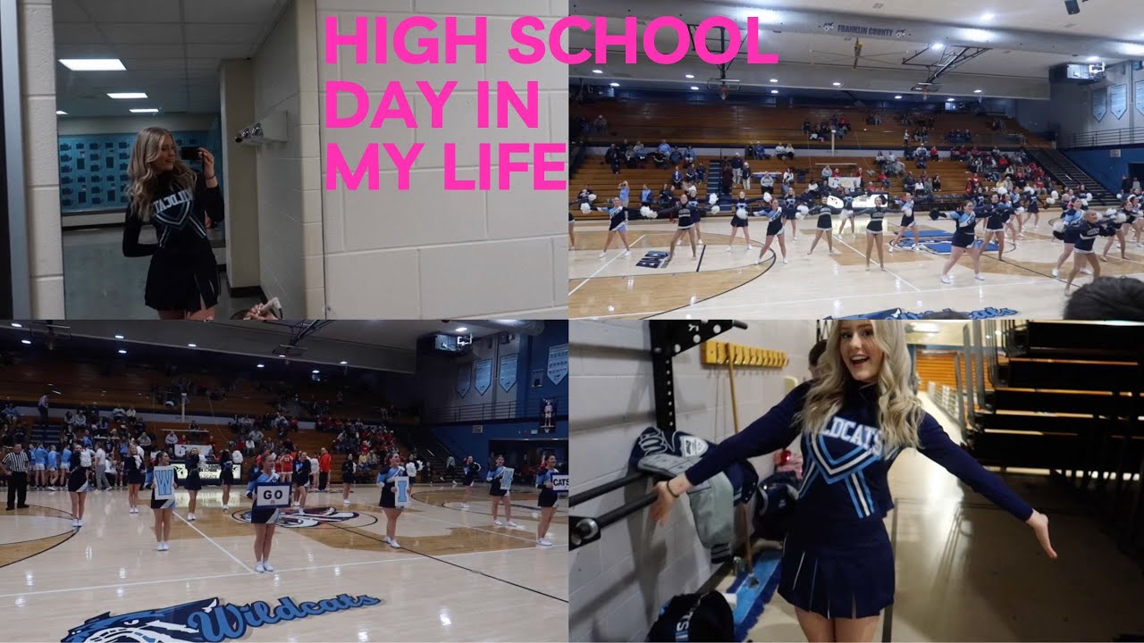 Day In My Life as an Exchange Student | Basketball Cheer Game day |