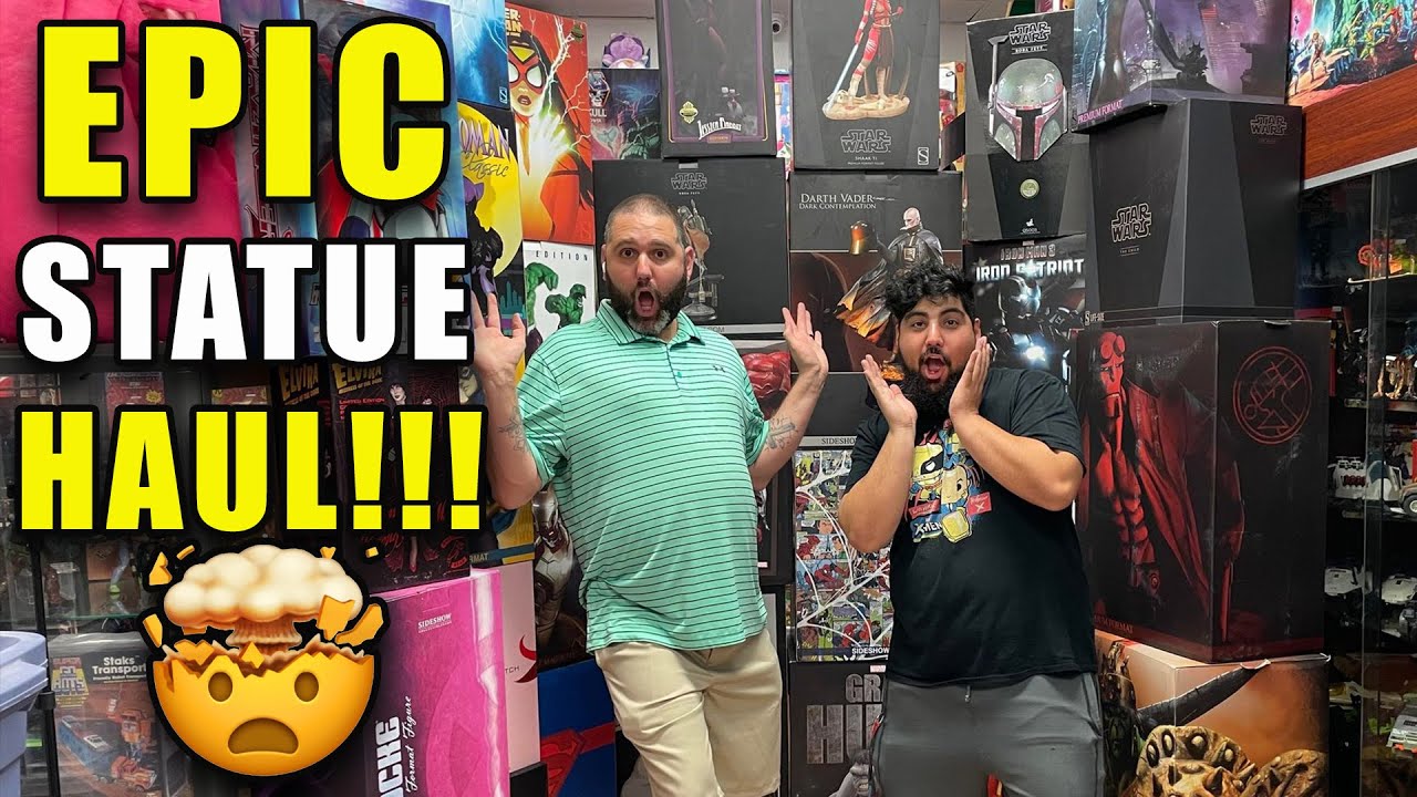 Bitz & Buttons: Behind The Button EP7 - Epic Statue Haul!!!