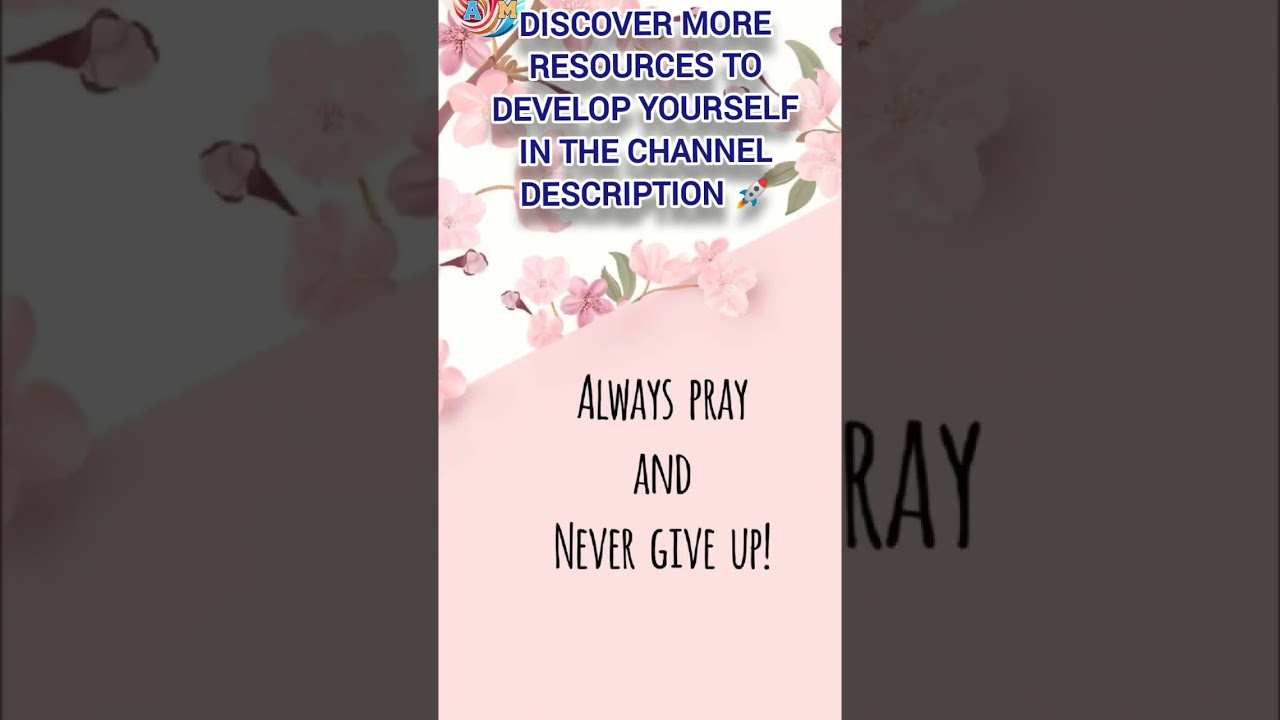 Always pray and never give up #givingup #motivation