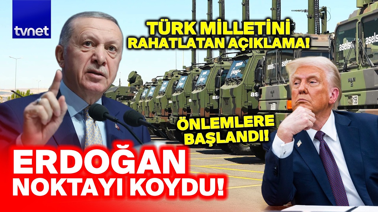 Erdoğan'dan milletini rahatlatan a&ccedil;ıklama! ABD - İRAN - İSRAİL savaşında T&uuml;rkiye'nin rol&uuml;!